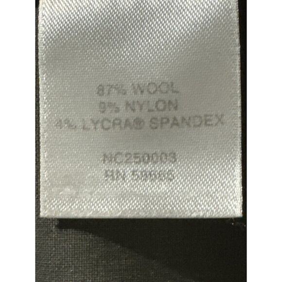 Nordstrom Collection Classic One‑Button Blazer · Wool Blend · Size 14 · Brown - Picture 7 of 9